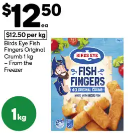 Woolworths Birds Eye Fish Fingers Original Crumb offer