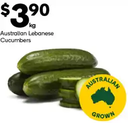 Woolworths Australian Lebanese Cucumbers offer