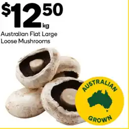 Woolworths Australian Flat Large Loose Mushrooms offer