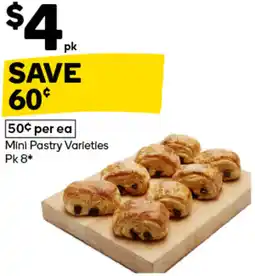 Woolworths Mini Pastry Varieties offer