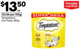 Woolworths Temptations Cat Treats offer