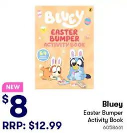 Woolworths Bluey Easter Bumper Activity Book offer