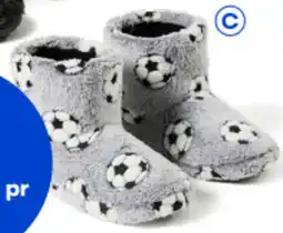 Woolworths Kids Football Boot Slippers offer
