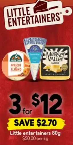 Drakes Little entertainers offer