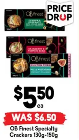 Drakes OB Finest Specialty Crackers offer