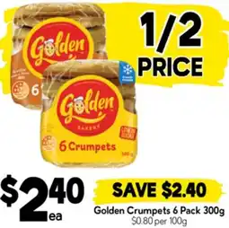 Drakes Golden Crumpets offer