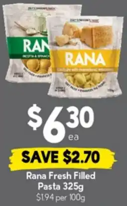 Drakes Rana Fresh Filled Pasta offer