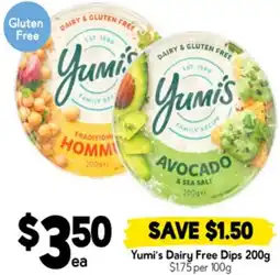 Drakes Yumi's Dairy Free Dips offer