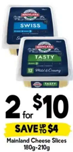 Drakes Mainland Cheese Slices offer