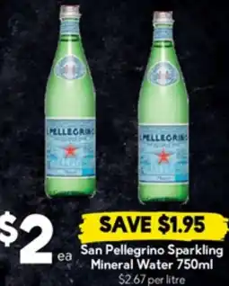 Drakes San Pellegrino Sparkling Mineral Water offer