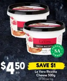 Drakes La Vera Ricotta Cheese offer