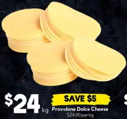 Drakes Provolone Dolce Cheese offer