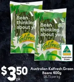 Drakes Australian Kalfresh Green Beans offer