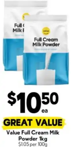 Drakes Value Full Cream Milk Powder offer