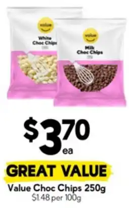 Drakes Value Choc Chips offer
