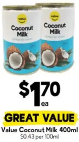 Drakes Value Coconut Milk offer