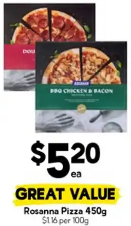 Drakes Rosanna Pizza offer