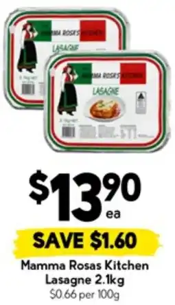 Drakes Mamma Rosas Kitchen Lasagne offer