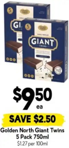 Drakes Golden North Giant Twins offer