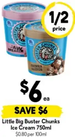 Drakes Little Big Buster Chunks Ice Cream offer