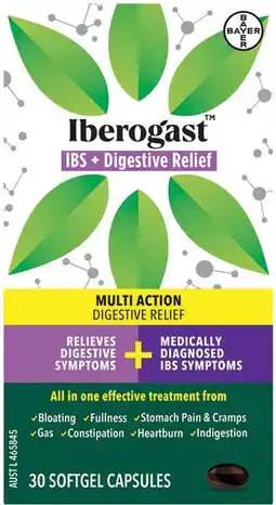 Soul Pattinson Chemist Iberogast IBS + Digestive Relief 30 Soft Gel Capsules offer