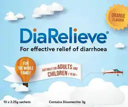 Soul Pattinson Chemist DiaRelieve Sachets offer