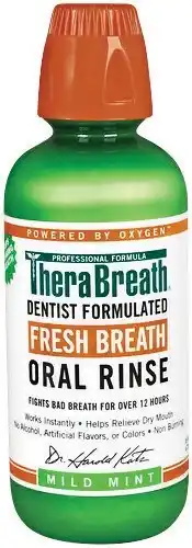 Soul Pattinson Chemist TheraBreath Oral Rinse Mild Mint offer