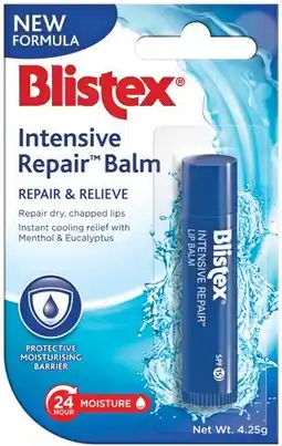 Soul Pattinson Chemist Blistex Intensive Repair Lip Balm offer