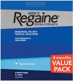 Soul Pattinson Chemist Regaine Men's Extra Strength Hair Regrowth Treatment offer