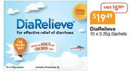 Soul Pattinson Chemist DiaRelieve offer