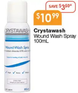 Soul Pattinson Chemist Crystawash offer