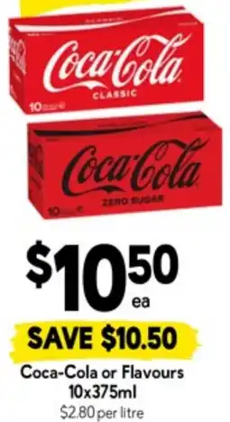 Drakes Coca Cola or Flavours offer