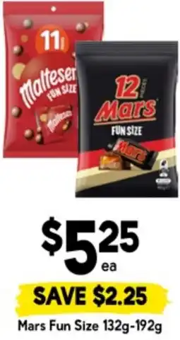 Drakes Mars Fun Size offer