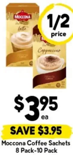 Drakes Moccona Coffee Sachets offer