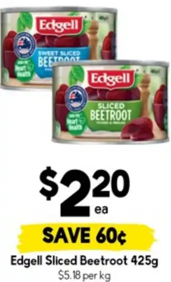 Drakes Edgell Sliced Beetroot offer