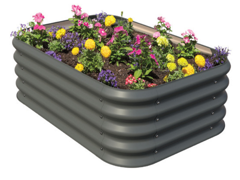 Corrugated garden bed offer at Stratco