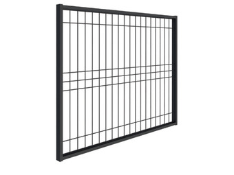 Stratco Weldmesh black fencing offer