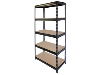 Stratco Stratco rivet lock black 5 shelf kit offer