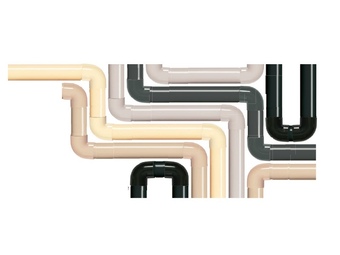 Stratco High gloss coloured pvc downpipes offer