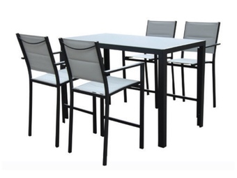 Stratco Sunscape madrid 5 piece aluminium bar setting offer