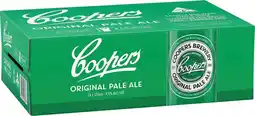 BWS Coopers Pale Ale 375mL Cans offer