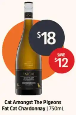 BWS Cat Amongst The Pigeons Fat Cat Chardonnay offer