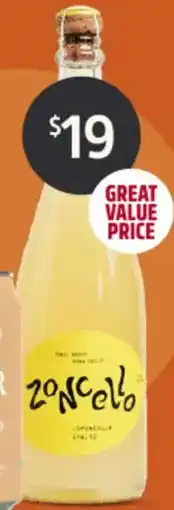 BWS Zonzo Estate 'Zoncello' Limoncello Spritz offer