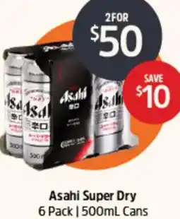 BWS Asahi Super Dry Cans offer