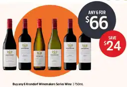 BWS Krondorf Winemakers Series Wine offer