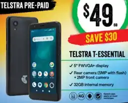 Drakes TELSTRA T-ESSENTIAL offer