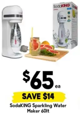 Drakes SodaKING Sparkling Water Maker offer