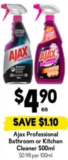 Drakes Ajax Professional Bathroom or Kitchen Cleaner offer