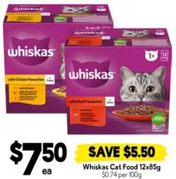 Drakes Whiskas Cat Food offer