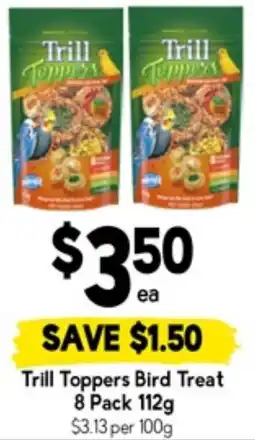 Drakes Trill Toppers Bird Treat offer